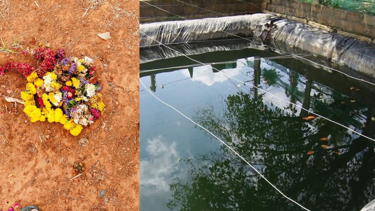 ಪರಿಣಾಮ ತೋಟದ ಮೂಲೆ ಮೂಲೆ ಸೇರಿದಂತೆ ನೀರಿನ ಸಂಪಿನಲ್ಲಿ ಮಂತ್ರಿಸಿದ ಮೊಟ್ಟೆ ಇಟ್ಟು ಪೂಜೆ ಮಾಡಿದ್ದಾರೆ. ಇದರಿಂದ ಇದು ಮಾಟಮಂತ್ರದ ಕುರುವು ಅಂತ ರೈತ ಬೇಸರ ವ್ಯಕ್ತಪಡಿಸಿದ್ದಾನೆ.
