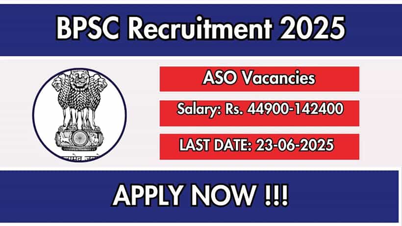 BPSC Recruitment 2025: ಪದವೀಧರರಿಗೆ ಇಲ್ಲಿದೆ ಸರ್ಕಾರಿ ಉದ್ಯೋಗವಕಾಶ, 1.42 ಲಕ್ಷ ರೂ.ವರೆಗೆ ಸಂಬಳ