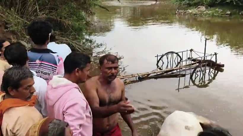 ಬೆಳಗಾವಿ: ಹಳ್ಳದಲ್ಲಿ ಎತ್ತಿನ ಗಾಡಿ ಮಗುಚಿ ಬಿದ್ದು ಇಬ್ಬರು ಮಕ್ಕಳು ಸಾವು