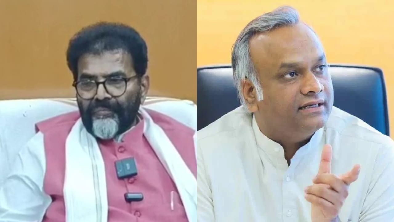 ಪ್ರಿಯಾಂಕ್ ಖರ್ಗೆ ವಿರುದ್ಧ ಛಲವಾದಿ ನಾರಾಯಣಸ್ವಾಮಿ ಅವಹೇಳನಾಕಾರಿ ಹೇಳಿಕೆ: ತೀವ್ರ ಪ್ರತಿಭಟನೆ ಬೆನ್ನಲ್ಲೇ ವಿಷಾದ ಪ್ರಿಯಾಂಕ್ ಖರ್ಗೆ ವಿರುದ್ಧ ಛಲವಾದಿ ನಾರಾಯಣಸ್ವಾಮಿ ಅವಹೇಳನಾಕಾರಿ ಹೇಳಿಕೆ: ತೀವ್ರ ಪ್ರತಿಭಟನೆ ಬೆನ್ನಲ್ಲೇ ವಿಷಾದ