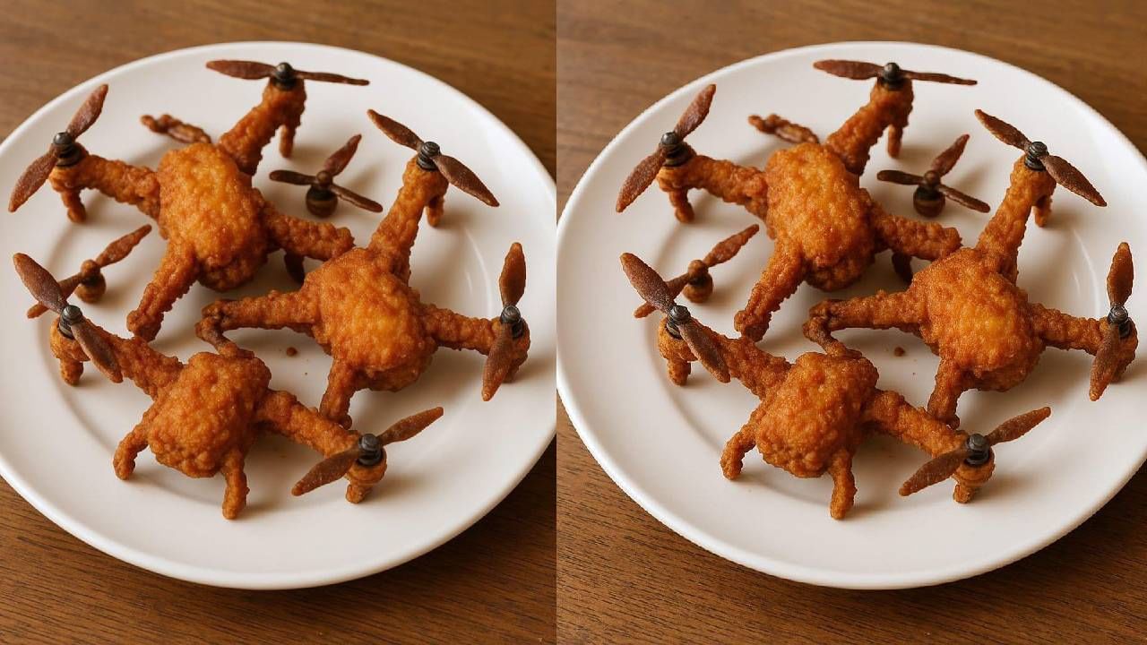 Drone Pakora: ಪಾಕ್ ಡ್ರೋನ್ ದಾಳಿಯ ನಡುವೆ ವೈರಲ್ ಆಗ್ತಿದೆ ಡ್ರೋನ್ ಪಕೋಡಾ Drone Pakora: ಪಾಕ್ ಡ್ರೋನ್ ದಾಳಿಯ ನಡುವೆ ವೈರಲ್ ಆಗ್ತಿದೆ ಡ್ರೋನ್ ಪಕೋಡಾ