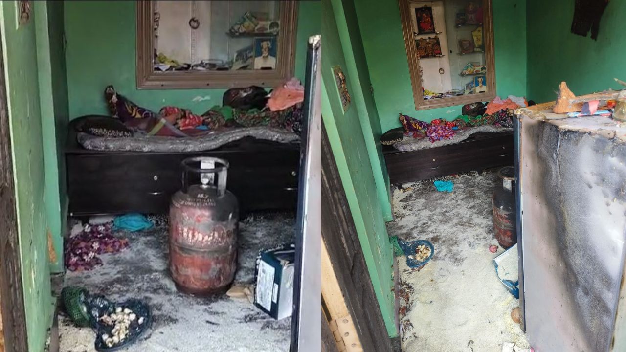 ನೆಲಮಂಗಲ: ಗ್ಯಾಸ್ ಲಿಕೇಜ್​ನಿಂದ ಹೊತ್ತಿ ಉರಿದ ಮನೆ, ಇಬ್ಬರು ಸಜೀವದಹನ, ನಾಲ್ವರ ಸ್ಥಿತಿ ಚಿಂತಾಜನಕ