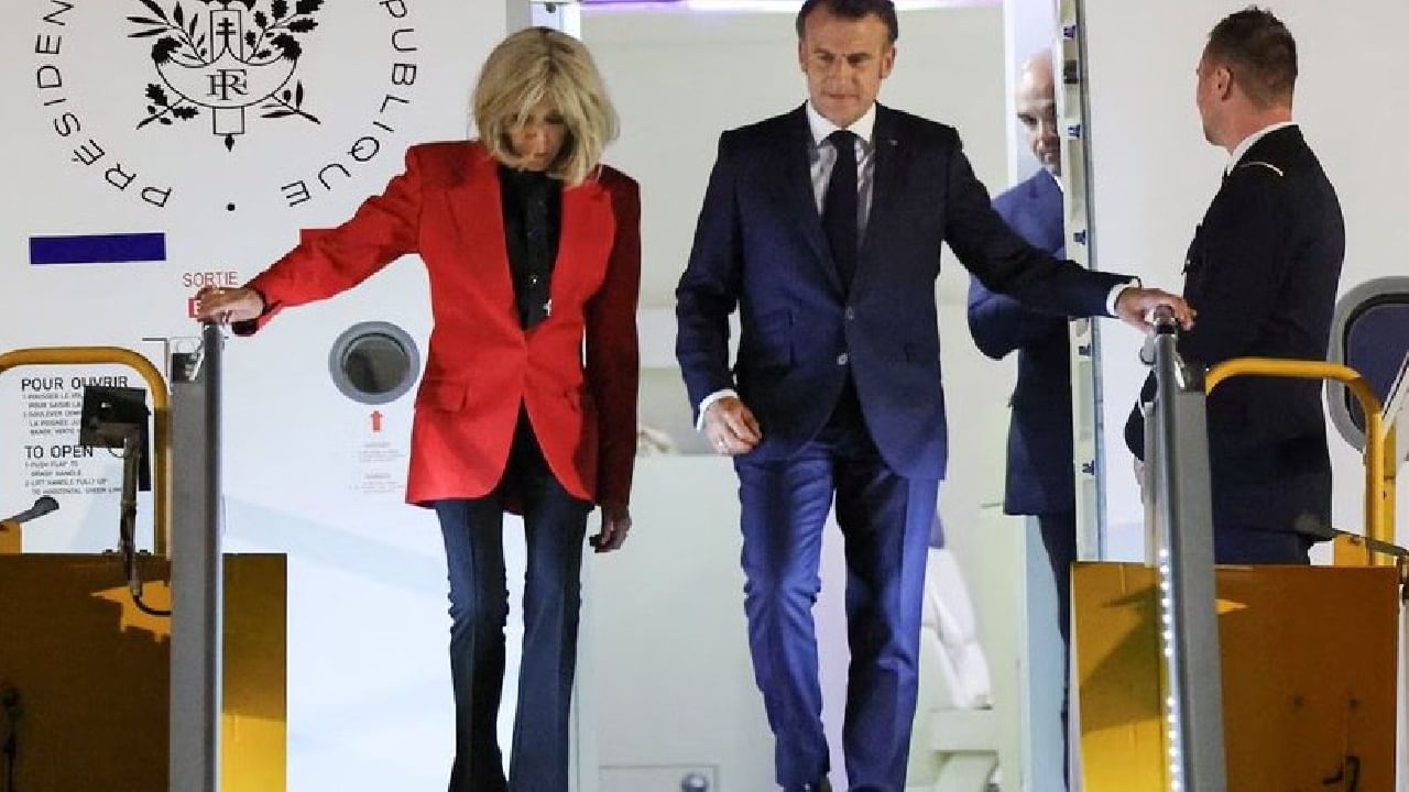 ಫ್ರಾನ್ಸ್ ಅಧ್ಯಕ್ಷರ ಕಪಾಳಕ್ಕೆ ಹೊಡೆದರಾ ಹೆಂಡತಿ? ವಿಮಾನದಲ್ಲಿ ಆಗಿದ್ದೇನು?