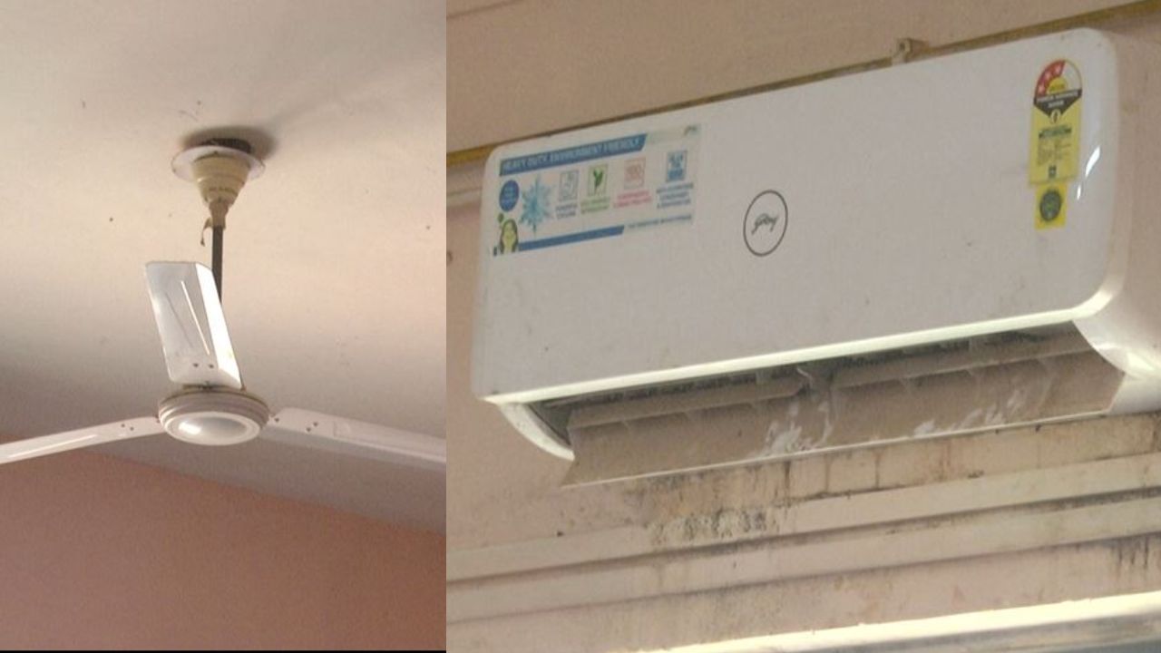 ಅವ್ಯವಸ್ಥೆ ಆಗರವಾದ ಗದಗ ಜಿಮ್ಸ್ ಆಸ್ಪತ್ರೆ: ಫ್ಯಾನ್​, ಎಸಿ ಇಲ್ಲದೆ ಹಸುಗೂಸು, ಬಾಣಂತಿಯರು ನರಳಾಟ