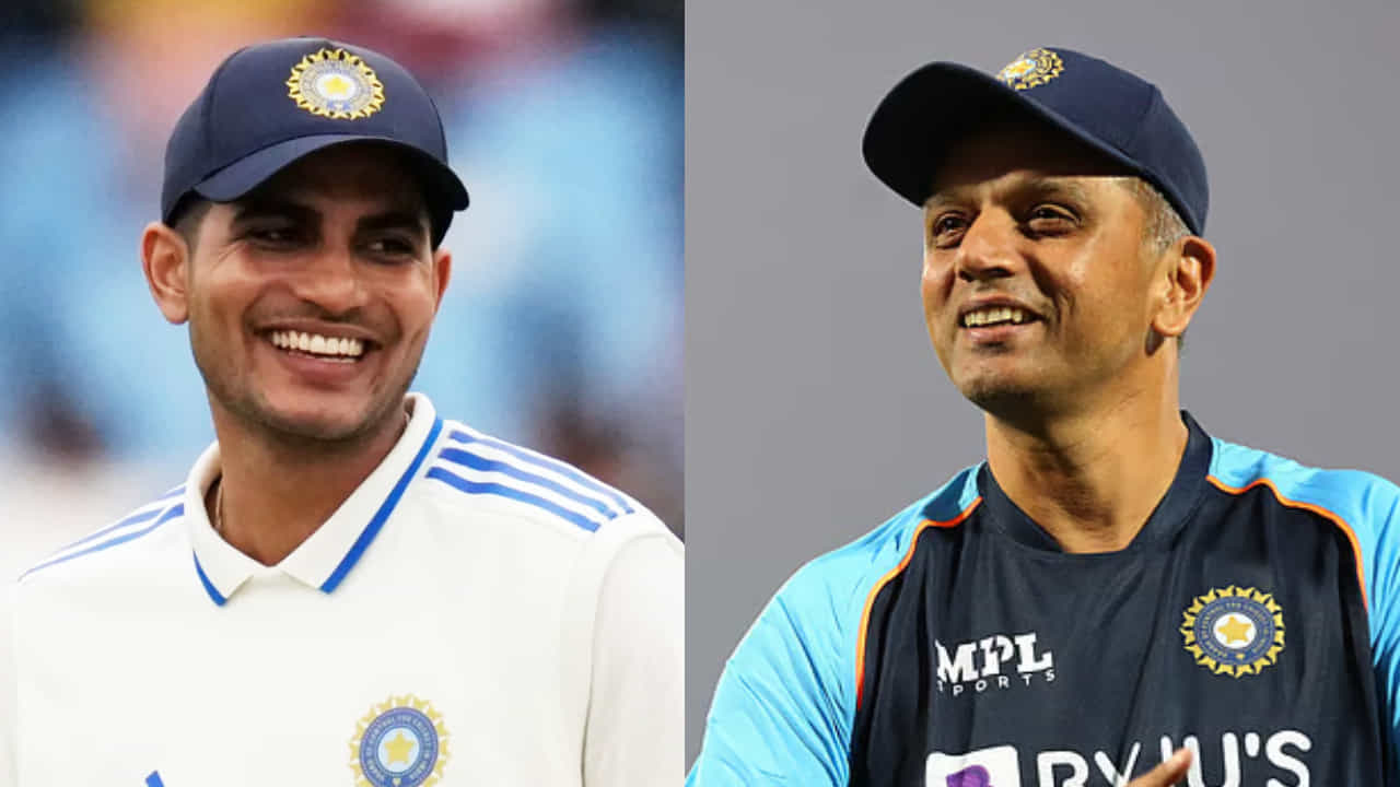 ಶುಭ್​ಮನ್ ಗಿಲ್ ನಾಯಕನಾಗಲು ರಾಹುಲ್ ದ್ರಾವಿಡ್ ಕಾರಣ..!