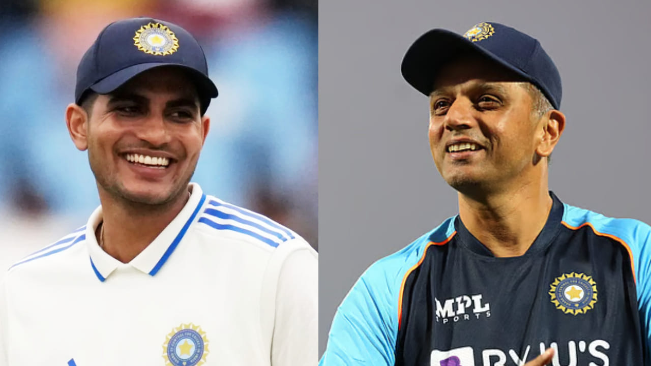 ಶುಭ್​ಮನ್ ಗಿಲ್ ನಾಯಕನಾಗಲು ರಾಹುಲ್ ದ್ರಾವಿಡ್ ಕಾರಣ..!