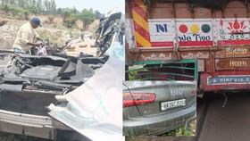 ಒಂದೇ ಏಟಿಗೆ ಆಡಿ ಕಾರು ಅಪ್ಪಚ್ಚಿ, ದುಬಾರಿ ಕಾರಿನ ಭಯಾನಕ ಫೋಟೋಗಳು ಒಂದೇ ಏಟಿಗೆ ಆಡಿ ಕಾರು ಅಪ್ಪಚ್ಚಿ, ದುಬಾರಿ ಕಾರಿನ ಭಯಾನಕ ಫೋಟೋಗಳು