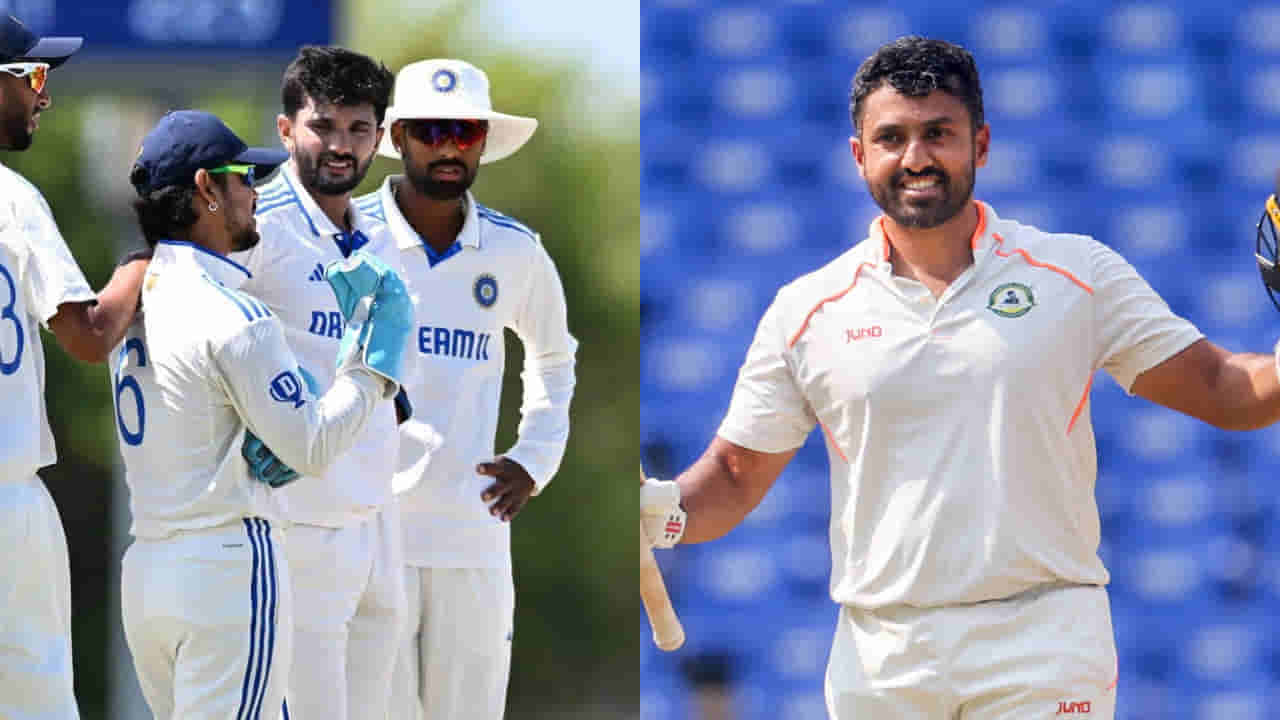 ENG vs IND: ಇಂಗ್ಲೆಂಡ್ ಪ್ರವಾಸಕ್ಕೆ ಭಾರತ ಎ ತಂಡ ಪ್ರಕಟ; ಕನ್ನಡಿಗ ಕರುಣ್​ಗೆ ತಂಡದಲ್ಲಿ ಸ್ಥಾನ