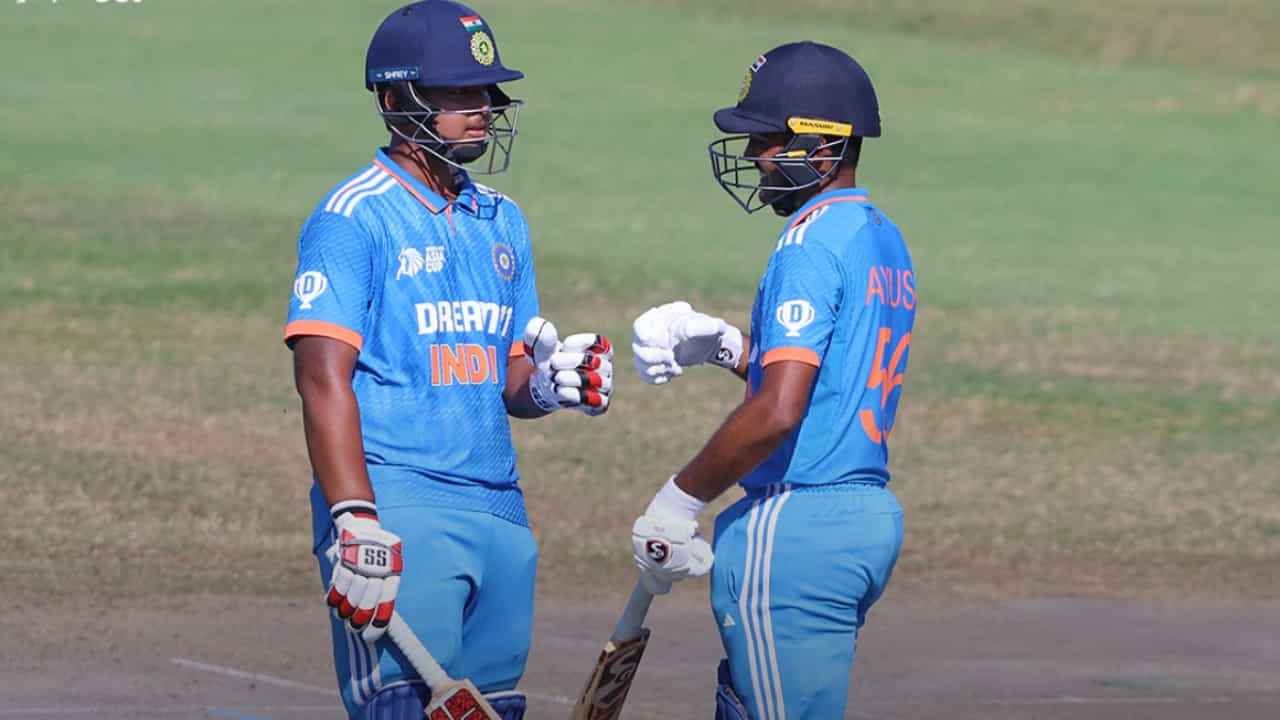 IND vs ENG: ಇಂಗ್ಲೆಂಡ್ ಪ್ರವಾಸಕ್ಕೆ ಭಾರತ ಅಂಡರ್-19 ತಂಡ ಪ್ರಕಟ; ಆಯುಷ್ಗೆ ನಾಯಕತ್ವ IND vs ENG: ಇಂಗ್ಲೆಂಡ್ ಪ್ರವಾಸಕ್ಕೆ ಭಾರತ ಅಂಡರ್-19 ತಂಡ ಪ್ರಕಟ; ಆಯುಷ್ಗೆ ನಾಯಕತ್ವ