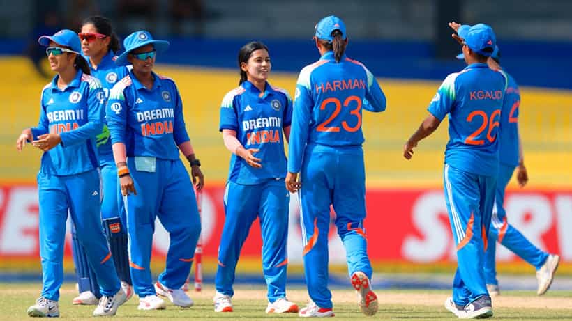 SL W vs IND W: ಶ್ರೀಲಂಕಾ ಮಣಿಸಿ ತ್ರಿಕೋನ ಸರಣಿ ಗೆದ್ದ ಟೀಂ ಇಂಡಿಯಾ