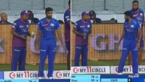 GT vs MI, IPL 2025: ಪಂದ್ಯದ ಮಧ್ಯೆ ಬೌಂಡರಿ ಲೈನ್ ಬಳಿ ಬುಮ್ರಾ-ಜಯವರ್ಧನೆ ನಡುವೆ ಜಗಳ