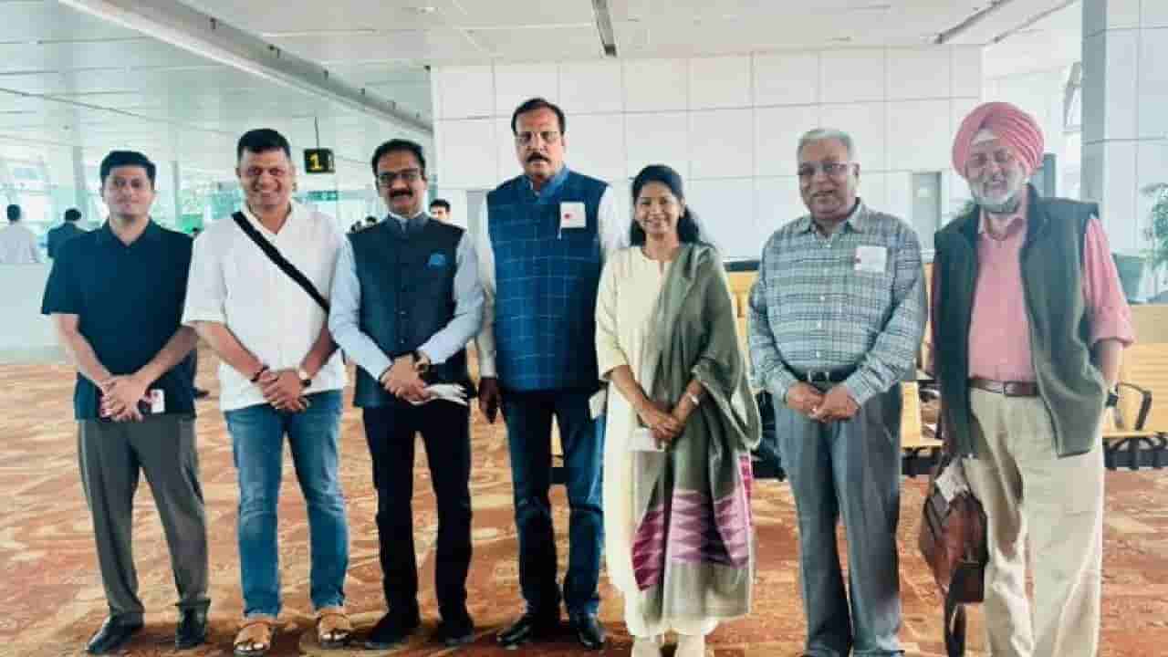 ಮಾಸ್ಕೋ: ಭಾರತದ ಸಂಸದರ ನಿಯೋಗ ಏರ್ಪೋರ್ಟ್ನಲ್ಲಿ ಇಳಿಯುವ ವೇಳೆ ಡ್ರೋನ್ ದಾಳಿ