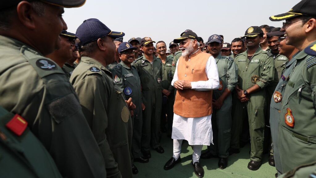 Modi In Adampur Air Base