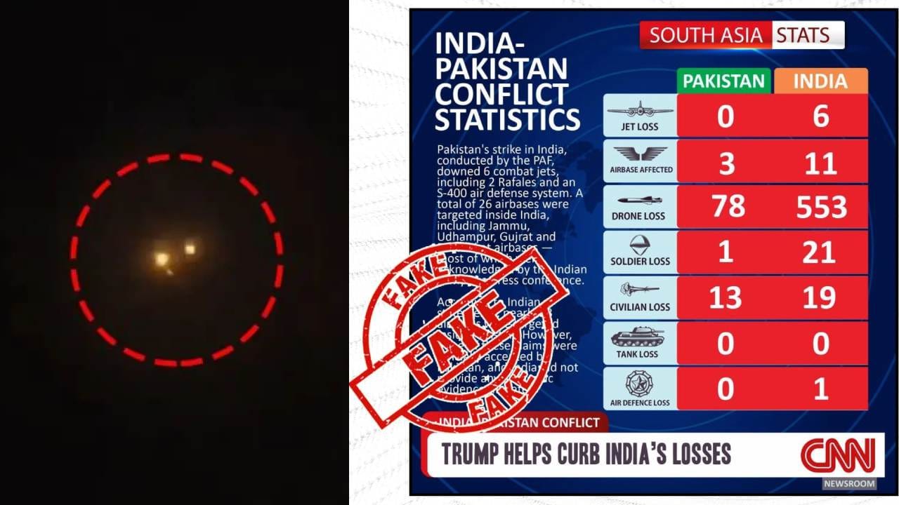 Fact Check: ಭಾರತದ 553 ಡ್ರೋನ್​ಗಳನ್ನು ಹೊಡೆದುರುಳಿಸಿದೆಯೇ ಪಾಕಿಸ್ತಾನ?: ವೈರಲ್ ಪಟ್ಟಿಯ ಸತ್ಯಾಂಶ ಏನು?