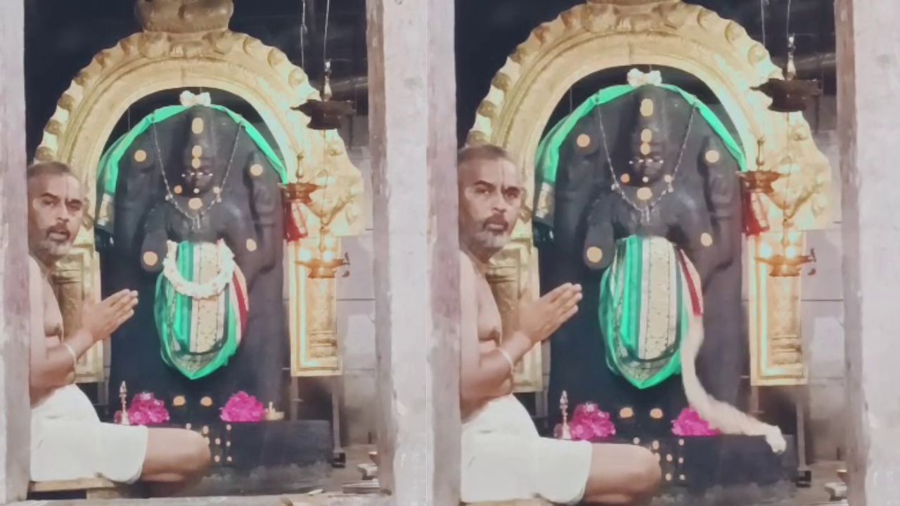 ಭಾರತೀಯ ಸೇನೆಗೆ ವರವಾಯ್ತೇ ಲಕ್ಷ್ಮೀ ಜನಾರ್ದನ ಪ್ರಸಾದ! ಪೂಜೆ ವೇಳೆ ಬಲಭಾಗದಿಂದ ಹೂ ನೀಡಿದ ದೇವರು