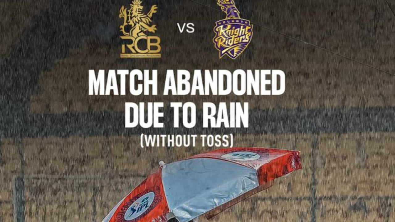 IPL 2025: ಮಳೆಯಿಂದಾಗಿ ಪಂದ್ಯ ರದ್ದು; ಟೂರ್ನಿಯಿಂದ ಹೊರಬಿದ್ದ ಕೆಕೆಆರ್