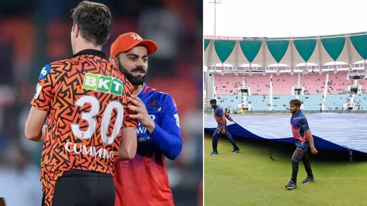 RCB vs SRH Weather Report: ಐಪಿಎಲ್​ನಲ್ಲಿಂದು ಆರ್​ಸಿಬಿ-ಎಸ್ಆರ್​ಹೆಚ್ ಮುಖಾಮುಖಿ: ಹೈವೋಲ್ಟೇಜ್ ಪಂದ್ಯಕ್ಕೆ ಮಳೆಯ ಕಾಟ ಇದೆಯೇ?