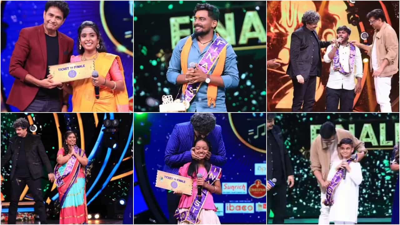SaReGaMaPa Finale: ‘ಸರಿಗಮಪ’ ಫೈನಲಿಸ್ಟ್ ಇವರೇ ನೋಡಿ; ಫಿನಾಲೆ ಮತ್ತಷ್ಟು ಕಠಿಣ SaReGaMaPa Finale: ‘ಸರಿಗಮಪ’ ಫೈನಲಿಸ್ಟ್ ಇವರೇ ನೋಡಿ; ಫಿನಾಲೆ ಮತ್ತಷ್ಟು ಕಠಿಣ