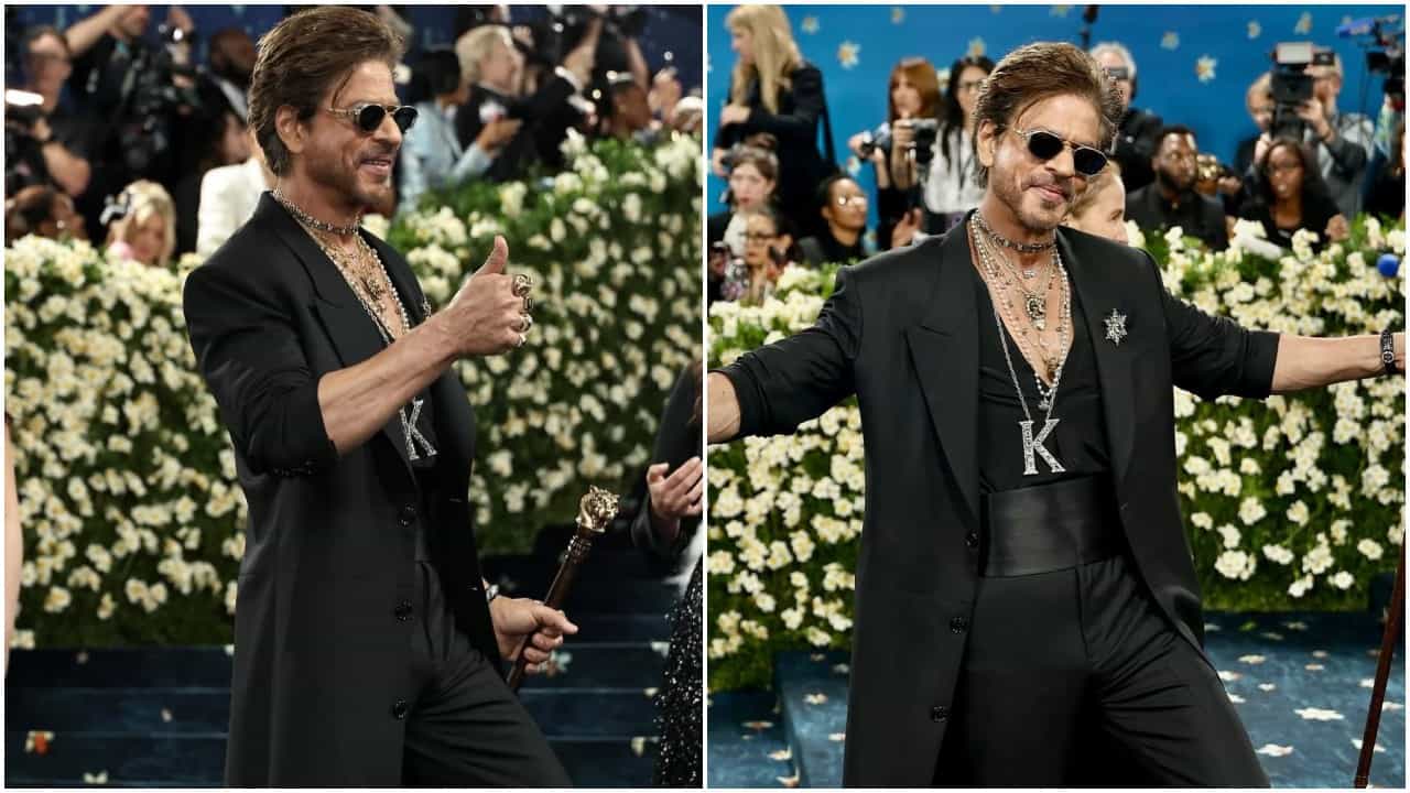 Met Gala 2025: ಮೆಟ್ ಗಾಲಾ ರೆಡ್ ಕಾರ್ಪೆಟ್​ನಲ್ಲಿ ಶಾರುಖ್ ಖಾನ್ ಐಕಾನಿಕ್ ಪೋಸ್