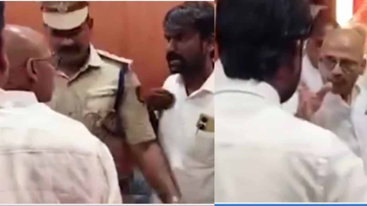 ಮಾಹಿತಿ ಕೊಡದೆ ಕ್ಷೇತ್ರಕ್ಕೆ ಬರ್ತೀರಿ: ಸಚಿವ ಶರಣಪ್ರಕಾಶ್ ಪಾಟೀಲ್​​​​ಗೆ ಕಾರ್ಯಕರ್ತ ಕ್ಲಾಸ್