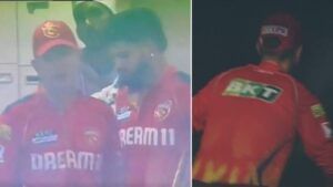 Shreyas Iyer: ಪಂಜಾಬ್ ಕಿಂಗ್ಸ್ ತಂಡದಲ್ಲಿ ಬಿರುಕು?: ಅಯ್ಯರ್ ಔಟಾದ ಬಳಿಕ ಡ್ರೆಸ್ಸಿಂಗ್ ರೂಮ್ನಲ್ಲಿ ಗದ್ದಲ Shreyas Iyer: ಪಂಜಾಬ್ ಕಿಂಗ್ಸ್ ತಂಡದಲ್ಲಿ ಬಿರುಕು?: ಅಯ್ಯರ್ ಔಟಾದ ಬಳಿಕ ಡ್ರೆಸ್ಸಿಂಗ್ ರೂಮ್ನಲ್ಲಿ ಗದ್ದಲ