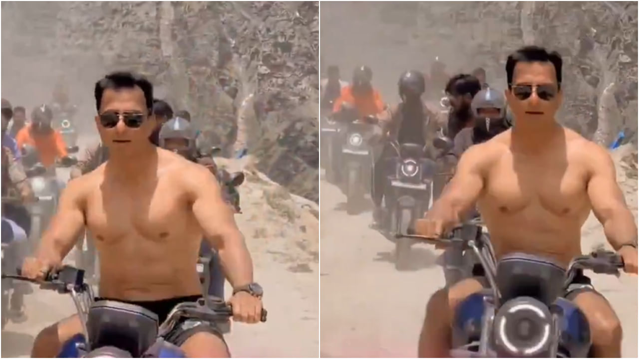 ಹೆಲ್ಮೆಟ್ ಇಲ್ಲದೇ ಬೈಕ್ ಓಡಿಸಿದ ಸೋನು ಸೂದ್ ವಿರುದ್ಧ ಕ್ರಮಕ್ಕೆ ಮುಂದಾದ ಪೊಲೀಸರು