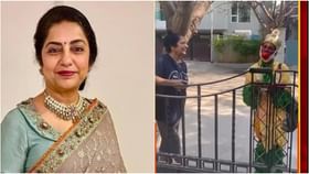ಸುಹಾಸಿನಿ ಸರಳತೆ; ಬೀದಿ ಬದಿ ಕಲಾವಿದ ಹಾಡು ಕೇಳಿ ಮೆಚ್ಚುಗೆ