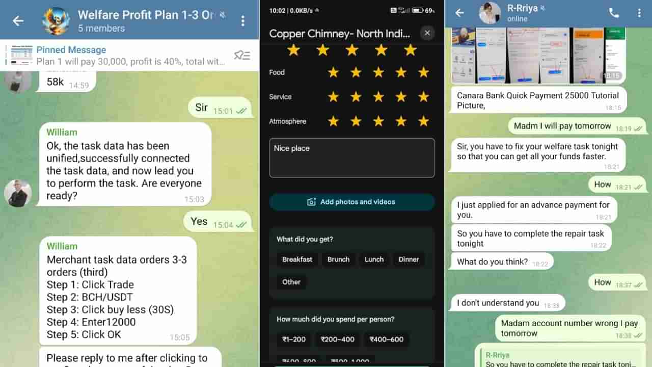 ಟೆಲಿಗ್ರಾಮ್ ಆ್ಯಪ್​ನಲ್ಲಿ ಕೆಲಸ ಹುಡುಕುವವರು ಎಚ್ಚರ! 3.5 ಲಕ್ಷ ರೂ ಕಳೆದುಕೊಂಡ ಯುವಕ