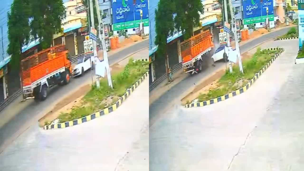 Video: ಮೂವರ ಪಾಲಿಗೆ ಯಮನಾದ ಕಾರು, ಲಾರಿಗೆ ಡಿಕ್ಕಿ ಹೊಡೆದ ಕಾರು, ಮೂರು ಸಾವು Video: ಮೂವರ ಪಾಲಿಗೆ ಯಮನಾದ ಕಾರು, ಲಾರಿಗೆ ಡಿಕ್ಕಿ ಹೊಡೆದ ಕಾರು, ಮೂರು ಸಾವು