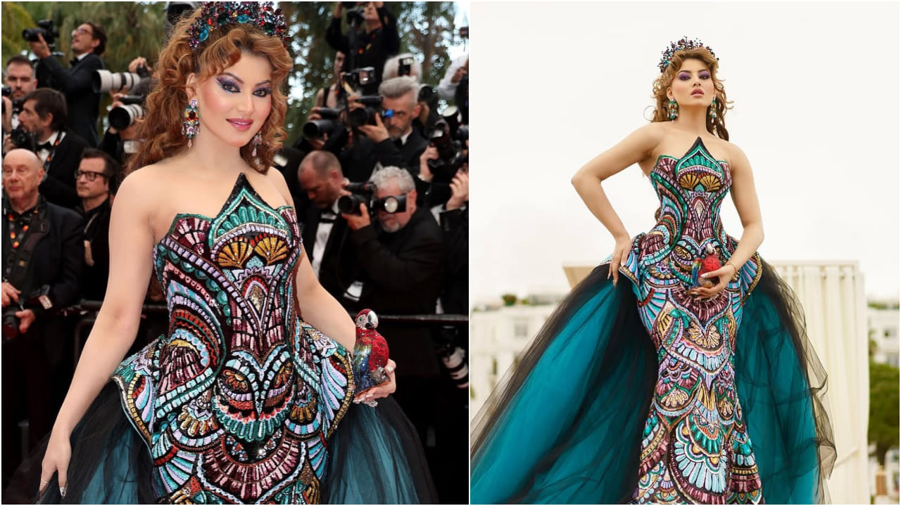 ಊರ್ವಶಿ ರೌಟೇಲಾ ಧರಿಸಿದ ಈ ಗೌನ್ ಬೆಲೆ ಬರೋಬ್ಬರಿ 40 ಕೋಟಿ ರೂಪಾಯಿ!