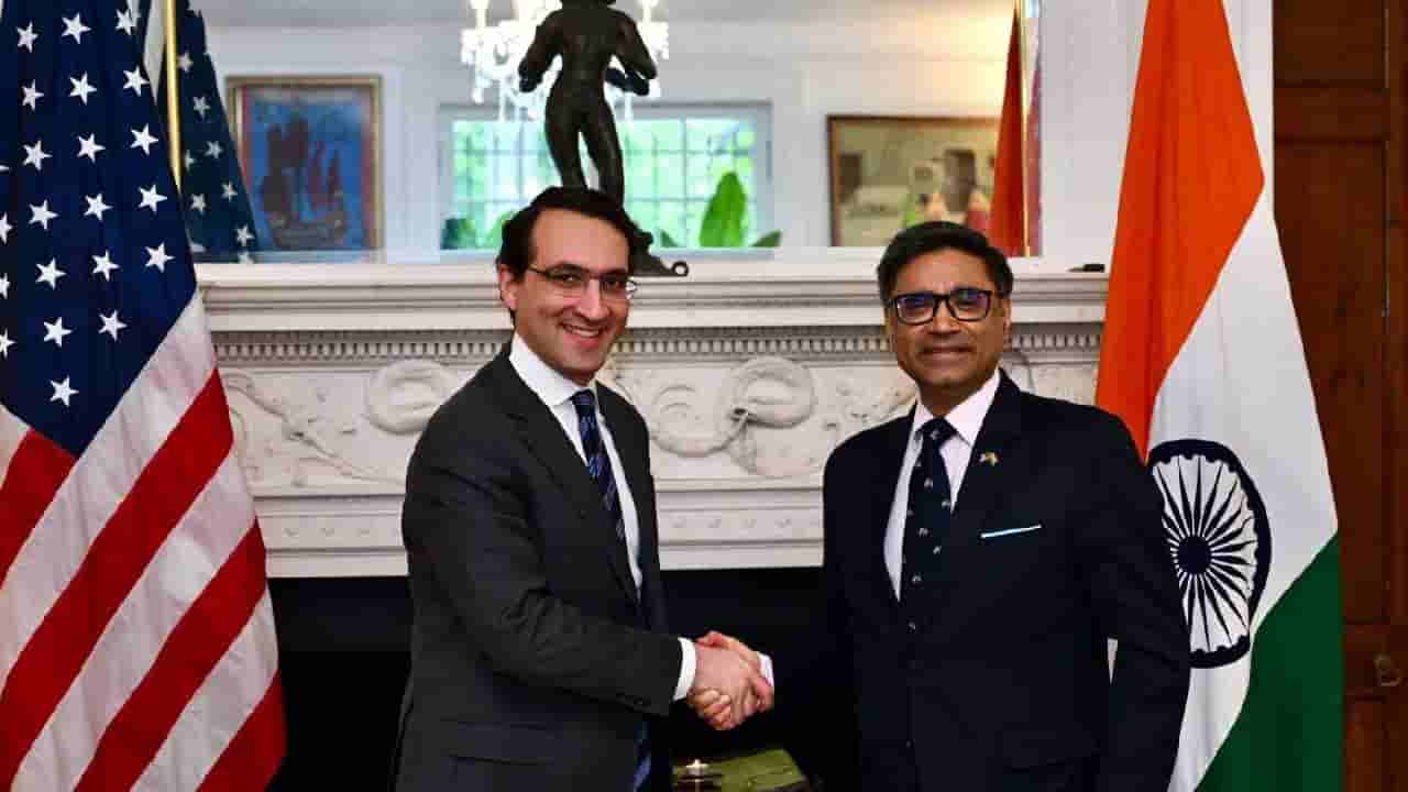 ಅಮೆರಿಕದ ಅಧೀನ ಕಾರ್ಯದರ್ಶಿ ಜೆಫ್ರಿಯನ್ನು ಭೇಟಿಯಾದ ವಿದೇಶಾಂಗ ಕಾರ್ಯದರ್ಶಿ ವಿಕ್ರಮ್ ಮಿಸ್ರಿ