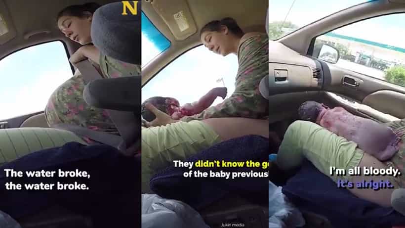Viral: ಚಲಿಸುತ್ತಿರುವ ಕಾರಿನಲ್ಲಿಯೇ ಗಂಡು ಮಗುವಿಗೆ ಜನ್ಮ ನೀಡಿದ ಮಹಿಳೆ; ವಿಡಿಯೋ ವೈರಲ್