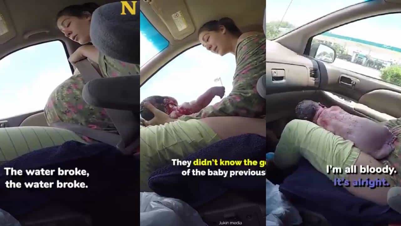 Viral: ಚಲಿಸುತ್ತಿರುವ ಕಾರಿನಲ್ಲಿಯೇ ಗಂಡು ಮಗುವಿಗೆ ಜನ್ಮ ನೀಡಿದ ಮಹಿಳೆ; ವಿಡಿಯೋ ವೈರಲ್ Viral: ಚಲಿಸುತ್ತಿರುವ ಕಾರಿನಲ್ಲಿಯೇ ಗಂಡು ಮಗುವಿಗೆ ಜನ್ಮ ನೀಡಿದ ಮಹಿಳೆ; ವಿಡಿಯೋ ವೈರಲ್
