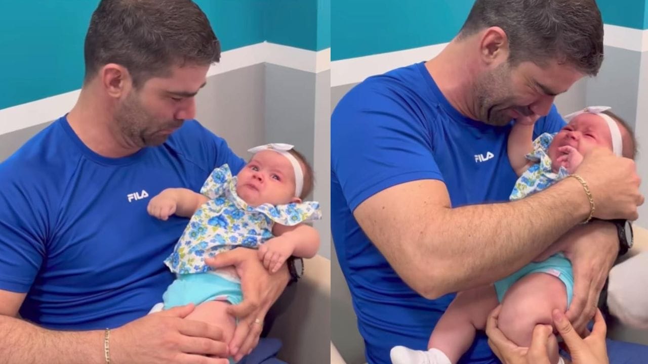 ಮಗಳಿಗೆ ನೋವಾದ್ರೆ ತಂದೆಯ ಕಣ್ಣಲ್ಲಿ ನೀರು ಬರುತ್ತೆ : ಎಷ್ಟು ಚಂದ ನೋಡಿ ಈ ಬಾಂಧವ್ಯ ಮಗಳಿಗೆ ನೋವಾದ್ರೆ ತಂದೆಯ ಕಣ್ಣಲ್ಲಿ ನೀರು ಬರುತ್ತೆ : ಎಷ್ಟು ಚಂದ ನೋಡಿ ಈ ಬಾಂಧವ್ಯ