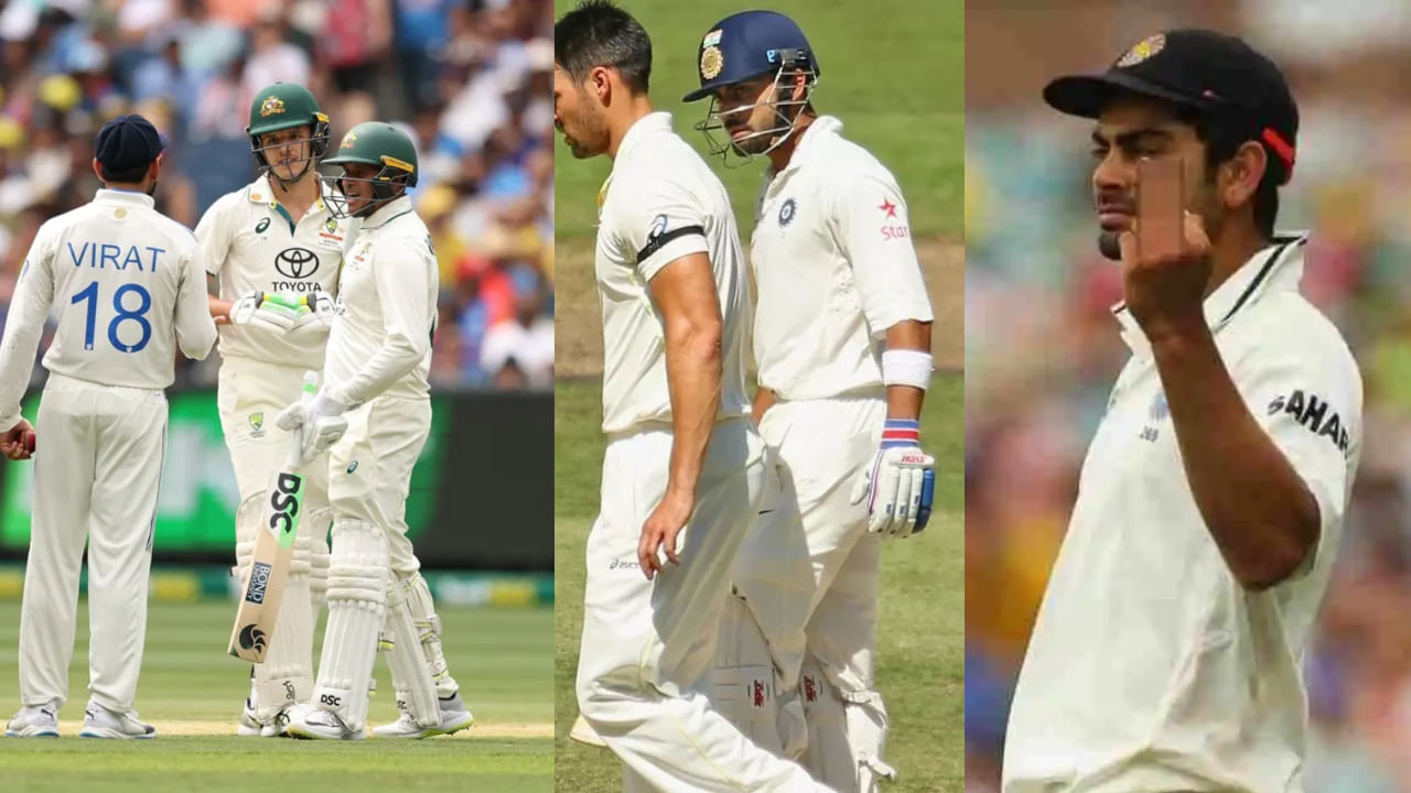 ಟೀಂ ಇಂಡಿಯಾದ ಸ್ಟಾರ್ ಬ್ಯಾಟ್ಸ್‌ಮನ್ ವಿರಾಟ್ ಕೊಹ್ಲಿ ಟೆಸ್ಟ್ ಕ್ರಿಕೆಟ್‌ನಿಂದ ನಿವೃತ್ತಿ ಹೊಂದುವ ಮೂಲಕ ಎಲ್ಲರನ್ನೂ ಅಚ್ಚರಿಗೊಳಿಸಿದ್ದಾರೆ. ಟೆಸ್ಟ್ ಕ್ರಿಕೆಟ್​ನಲ್ಲಿ ಅನೇಕ ದಾಖಲೆಗಳನ್ನು ಮಾಡಿರುವ ಕೊಹ್ಲಿ ಮೈದಾನದಲ್ಲಿ ತಮ್ಮ ಆಕ್ರಮಣಕಾರಿ ವರ್ತನೆಯಿಂದ ವಿವಾದಗಳನ್ನು ತಮ್ಮ ಮೈಮೇಲೆ ಎಳೆದುಕೊಂಡಿದ್ದರು. ಅಂತಹ ಕೆಲವು ವಿವಾದಗಳ ವಿವರ ಇಲ್ಲಿದೆ.