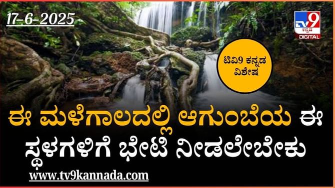ಮಳೆಯಲ್ಲಿ ಒಂದು ರೌಂಡ್‌ ಆಗುಂಬೆಯ ಈ ಸ್ಥಳಗಳಿಗೆ ಹೋಗಿ ಬನ್ನಿ