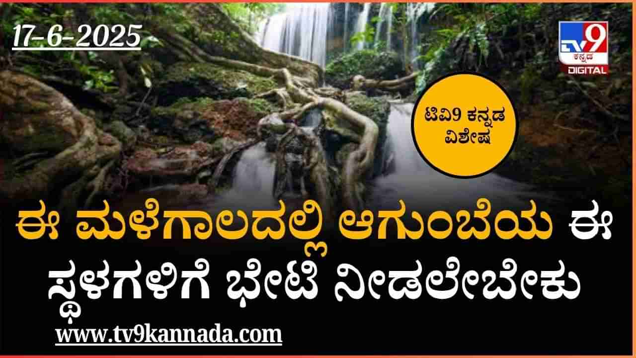 ಈಗ ಸರಿಯಾದ ಸಮಯ ಆಗುಂಬೆಯ ಈ ಸ್ಥಳಗಳಿಗೆ ಹೋಗಲು