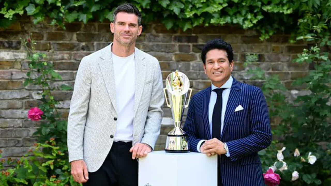 IND vs ENG: ಆಂಡರ್ಸನ್- ತೆಂಡೂಲ್ಕರ್ ಟ್ರೋಫಿ ಅನಾವರಣ; ನೂತನ ಟ್ರೋಫಿ ಹೇಗಿದೆ ನೋಡಿ