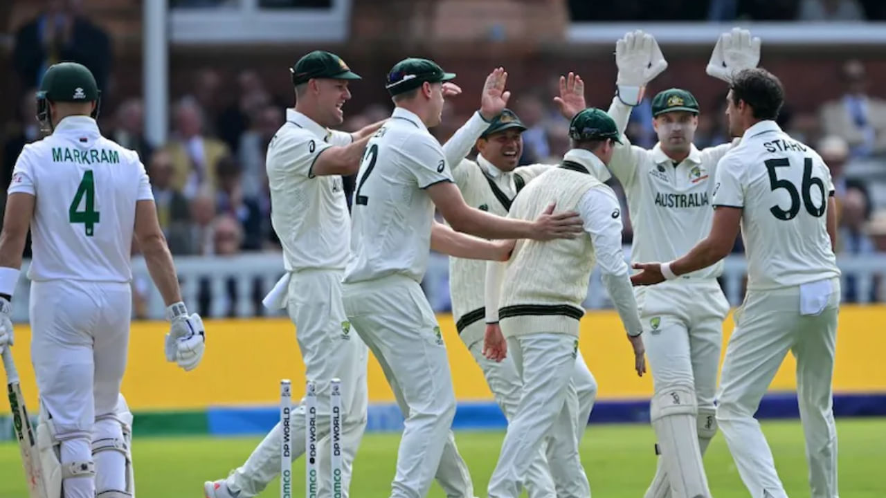 WTC 2025 final: 138 ರನ್ಗಳಿಗೆ ಆಫ್ರಿಕಾ ಆಲೌಟ್; ಆಸೀಸ್ಗೆ 74 ರನ್ಗಳ ಮುನ್ನಡೆ WTC 2025 final: 138 ರನ್ಗಳಿಗೆ ಆಫ್ರಿಕಾ ಆಲೌಟ್; ಆಸೀಸ್ಗೆ 74 ರನ್ಗಳ ಮುನ್ನಡೆ