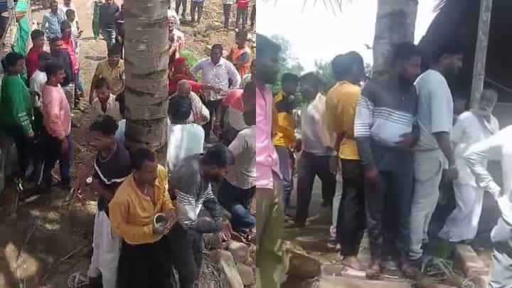 ಬೆಳಗಾವಿ: ಇಂಗಳಿಯಲ್ಲಿ ಗೋ ರಕ್ಷಕರ ಮರಕ್ಕೆ ಕಟ್ಟಿಹಾಕಿ ಮಾರಣಾಂತಿಕ ಹಲ್ಲೆ, ವಿಡಿಯೋ ವೈರಲ್ ಬೆಳಗಾವಿ: ಇಂಗಳಿಯಲ್ಲಿ ಗೋ ರಕ್ಷಕರ ಮರಕ್ಕೆ ಕಟ್ಟಿಹಾಕಿ ಮಾರಣಾಂತಿಕ ಹಲ್ಲೆ, ವಿಡಿಯೋ ವೈರಲ್