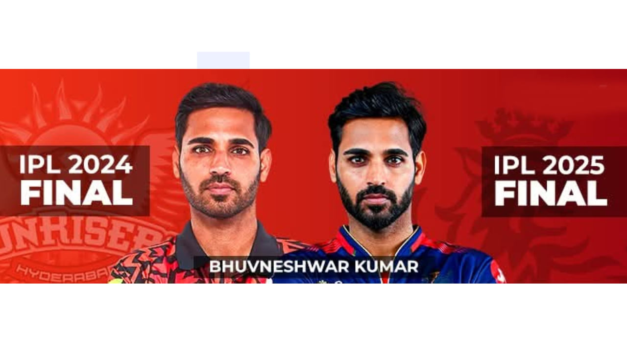 ಭುವನೇಶ್ವರ್ ಕುಮಾರ್: ಐಪಿಎಲ್ 2024 ರ ಫೈನಲ್ನಲ್ಲಿ ಕೊಲ್ಕತ್ತಾ ನೈಟ್ ರೈಡರ್ಸ್ ಹಾಗೂ ಸನ್ರೈಸರ್ಸ್ ಹೈದರಾಬಾದ್ ತಂಡಗಳು ಮುಖಾಮುಖಿಯಾಗಿದ್ದವು. ಈ ವೇಳೆ ಎಸ್ಆರ್ಹೆಚ್ ಪರ ಭುವನೇಶ್ವಕರ್ ಕುಮಾರ್ ಕಣಕ್ಕಿಳಿದಿದ್ದರು. ಇದೀಗ ಆರ್ಸಿಬಿ ಪರ ಫೈನಲ್ ಆಡಲು ಭುವಿ ಸಜ್ಜಾಗಿದ್ದಾರೆ.