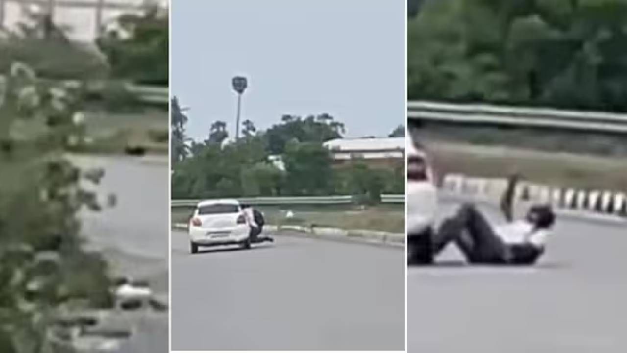 Video: ಕೊಲೆ ಪಾತಕಿಯನ್ನು ಹಿಡಿಯಲು ಪೊಲೀಸ್ ಅಧಿಕಾರಿ ಮಾಡಿದ ಸಾಹಸ ನೋಡಿ