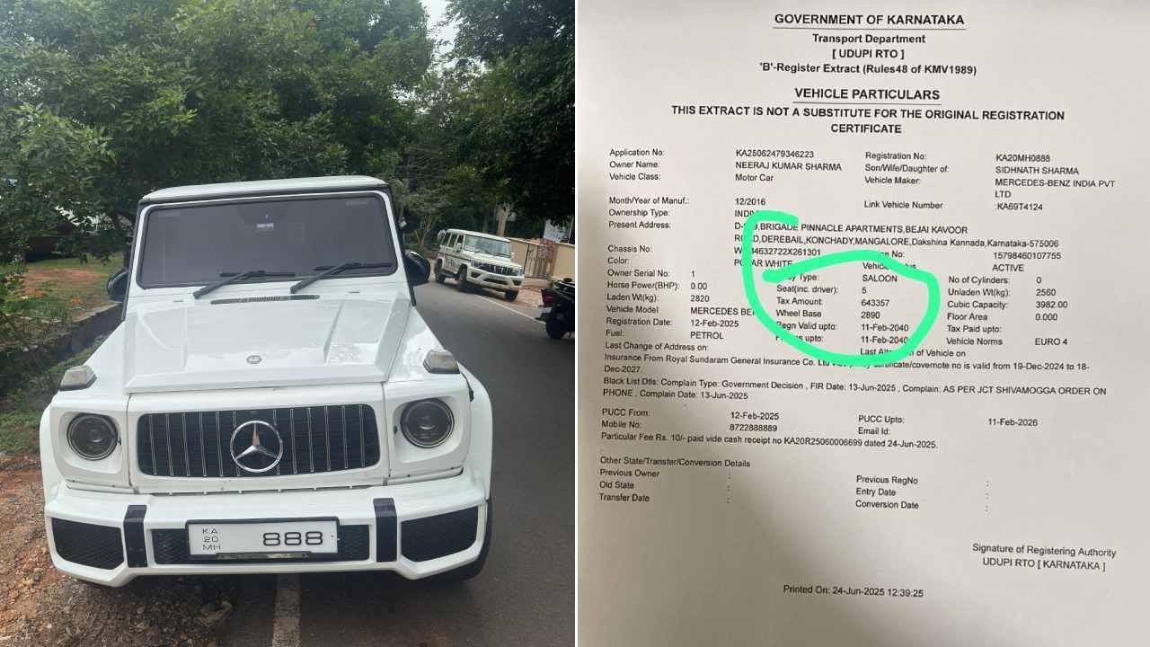ಸಾರಿಗೆ ಅಧಿಕಾರಿ ಉಸ್ತುವಾರಿಯಲ್ಲೇ ಭಾರಿ ತೆರಿಗೆ ವಂಚನೆ ದಂಧೆ: ಕೋಟಿ ರೂ. ಬೆಲೆಯ ಐಷಾರಾಮಿ ಕಾರಿಗೆ ಲಕ್ಷ ಮೌಲ್ಯದ ನೋಂದಣಿ!