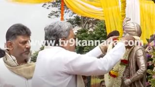 ದೇವನಹಳ್ಳಿಯಲ್ಲಿ ನೂತನ ಕೆಂಪೇಗೌಡ ಪ್ರತಿಮೆಯನ್ನು ಅನಾವರಣಗೊಳಿಸಿದ ಡಿಸಿಎಂ ಡಿಕೆ ಶಿವಕುಮಾರ್