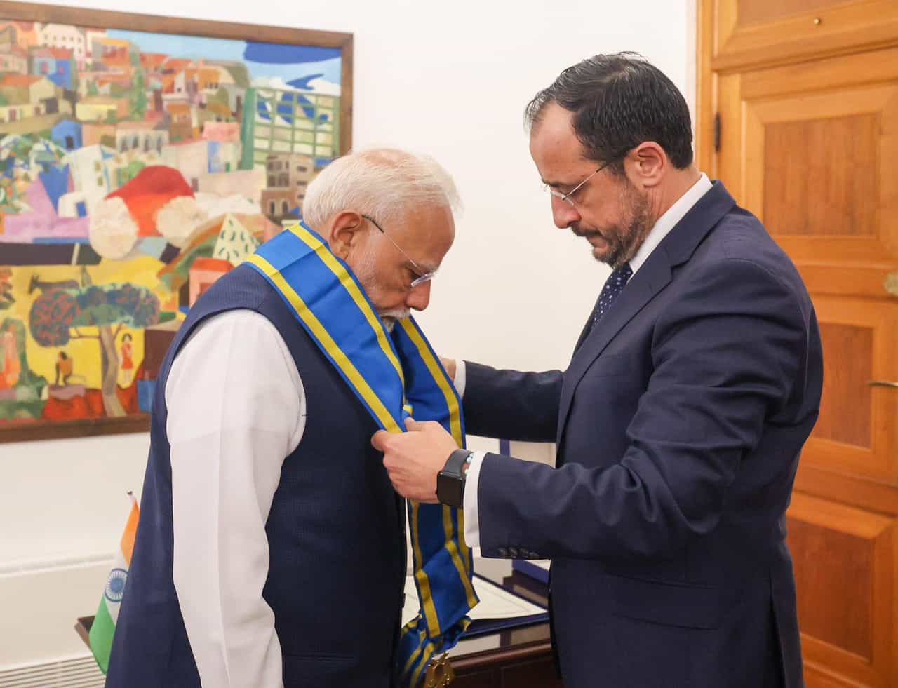 ಪ್ರಧಾನಿ ಮೋದಿಗೆ ಸೈಪ್ರಸ್​ನ ಅತ್ಯುನ್ನತ ನಾಗರಿಕ ಪ್ರಶಸ್ತಿ, ಇಲ್ಲಿಯವರೆಗೆ ಯಾವ್ಯಾವ ದೇಶಗಳಿಂದ ಸಿಕ್ಕಿದೆ ಗೌರವ