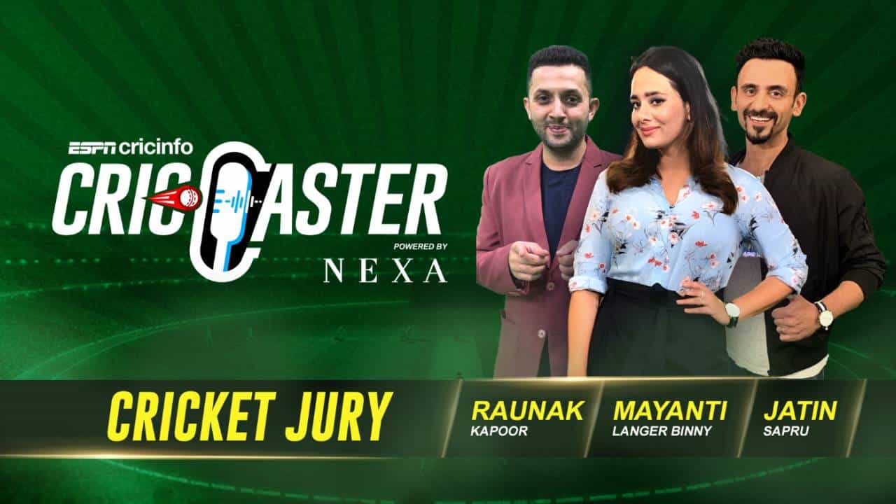 CricCaster ಮೊದಲ ಸೀಸನ್: ವಿಜೇತರ ಹೆಸರನ್ನು ಘೋಷಿಸಿದ Nexa-ESPNcricinfo CricCaster ಮೊದಲ ಸೀಸನ್: ವಿಜೇತರ ಹೆಸರನ್ನು ಘೋಷಿಸಿದ Nexa-ESPNcricinfo