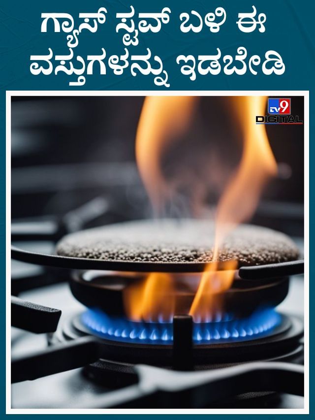 ಗ್ಯಾಸ್‌ ಒಲೆ ಪಕ್ಕ ಈ ವಸ್ತುಗಳನ್ನು ಇಡ್ಬಾರ್ದು