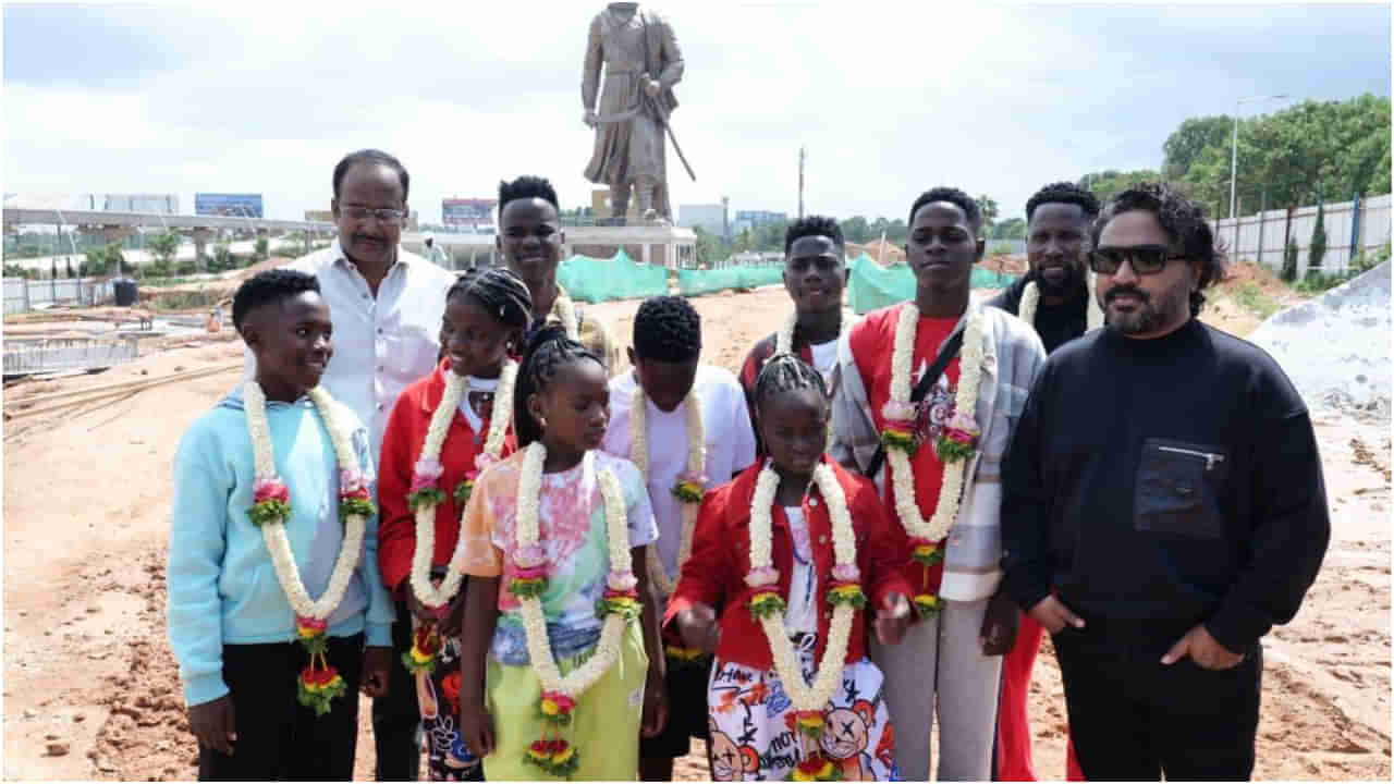 ‘45’ ಸಿನಿಮಾ ಹಾಡಿನಲ್ಲಿ ಶಿವಣ್ಣ, ಉಪ್ಪಿ, ರಾಜ್ ಶೆಟ್ಟಿ ಜತೆ ಉಗಾಂಡ ಮಕ್ಕಳ ಡ್ಯಾನ್ಸ್