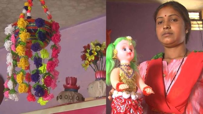 ಸ್ವಾವಲಂಬಿ ಬದುಕಿಗೆ ಕೈ ಕಸೂತಿ ಕೆಲಸ ಆಸರೆ: ಇತರರಿಗೂ ಕಲಿಸುವ ಮೂಲಕ ಮಾದರಿ ಸ್ವಾವಲಂಬಿ ಬದುಕಿಗೆ ಕೈ ಕಸೂತಿ ಕೆಲಸ ಆಸರೆ: ಇತರರಿಗೂ ಕಲಿಸುವ ಮೂಲಕ ಮಾದರಿ