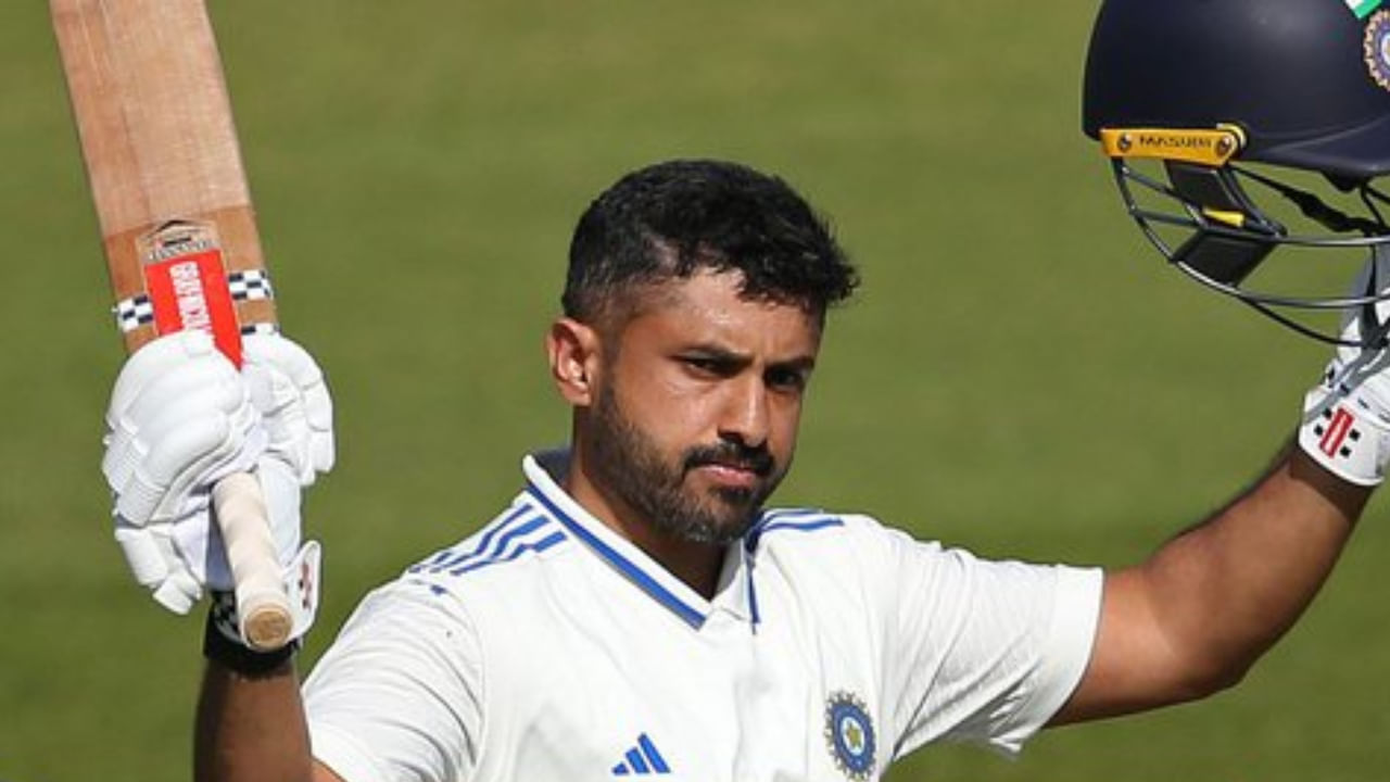 ಟೆಸ್ಟ್ ಕ್ರಿಕೆಟ್ನಲ್ಲಿ ಕರುಣ್ ನಾಯರ್ ಅವರ ಅಂಕಿಅಂಶಗಳ ಬಗ್ಗೆ ಮಾತನಾಡಿದರೆ, ಅವರು ಟೀಂ ಇಂಡಿಯಾ ಪರ 7 ಪಂದ್ಯಗಳಲ್ಲಿ 62.33 ಸರಾಸರಿಯಲ್ಲಿ 374 ರನ್ ಗಳಿಸಿದ್ದಾರೆ. ಅವರ ಗರಿಷ್ಠ ವೈಯಕ್ತಿಕ ಸ್ಕೋರ್ ಔಟಾಗದೆ 303 ರನ್ಗಳು. ಅಚ್ಚರಿಯ ಸಂಗತಿಯೆಂದರೆ ಈ ತ್ರಿಶತಕದ ಇನ್ನಿಂಗ್ಸ್ ಕೂಡ ಇದೇ ಇಂಗ್ಲೆಂಡ್ ವಿರುದ್ಧವೇ ಬಂದಿತ್ತು.